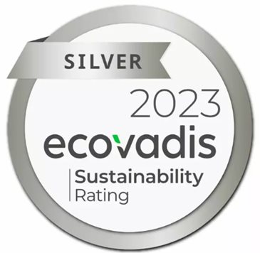 Silver EcoVadis medal